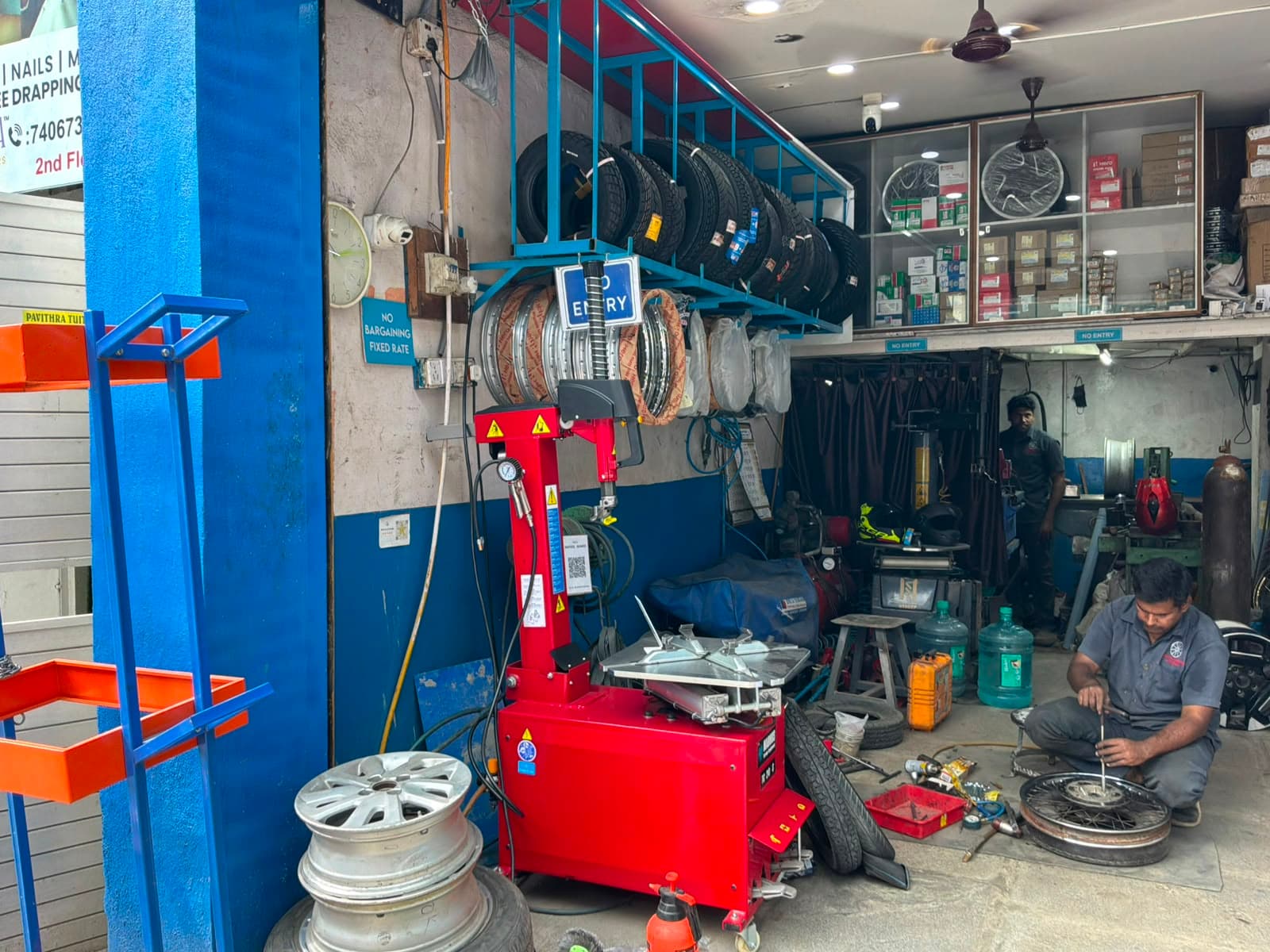 Two-Wheeler and Motorcycle Amenities