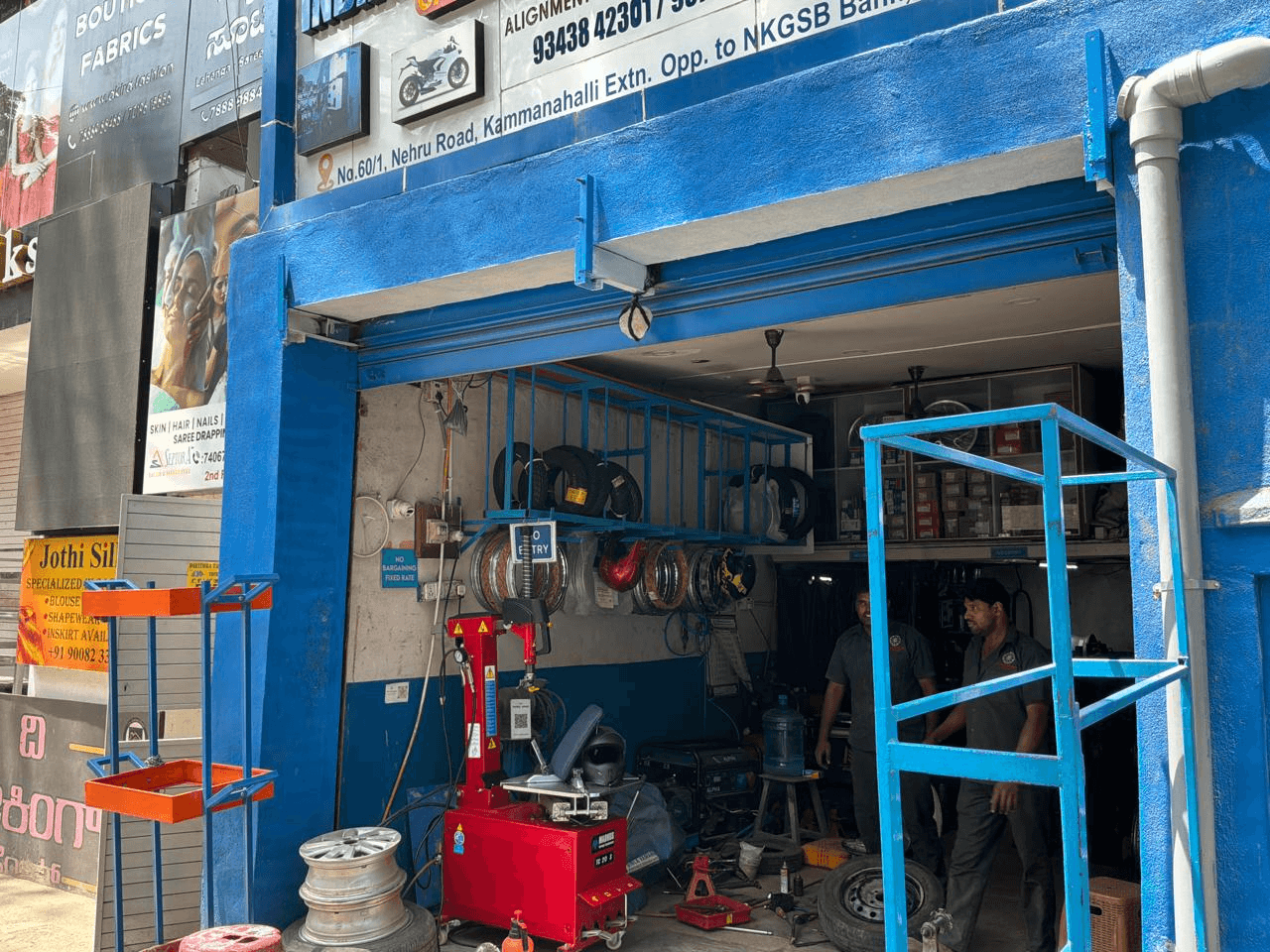 Indian Alignment Workshop Bay and Precision Facility